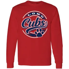 Long Cubs - Circle Script Long Sleeve T-Shirt