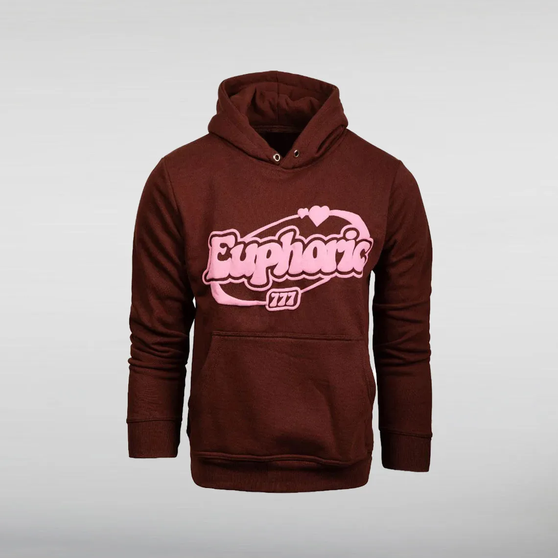 Maroon Euphoric Pullover Hoodie