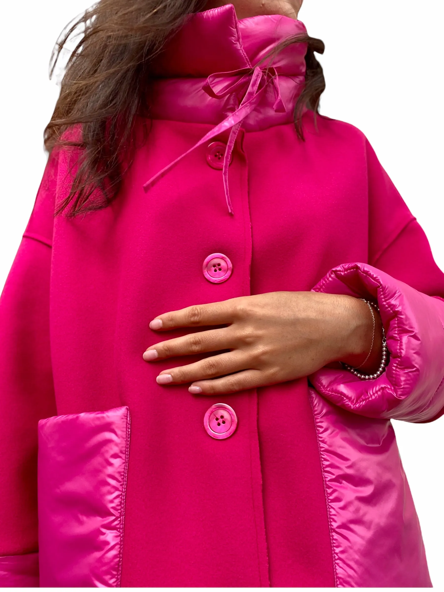 Maryley fuchsia short jacket