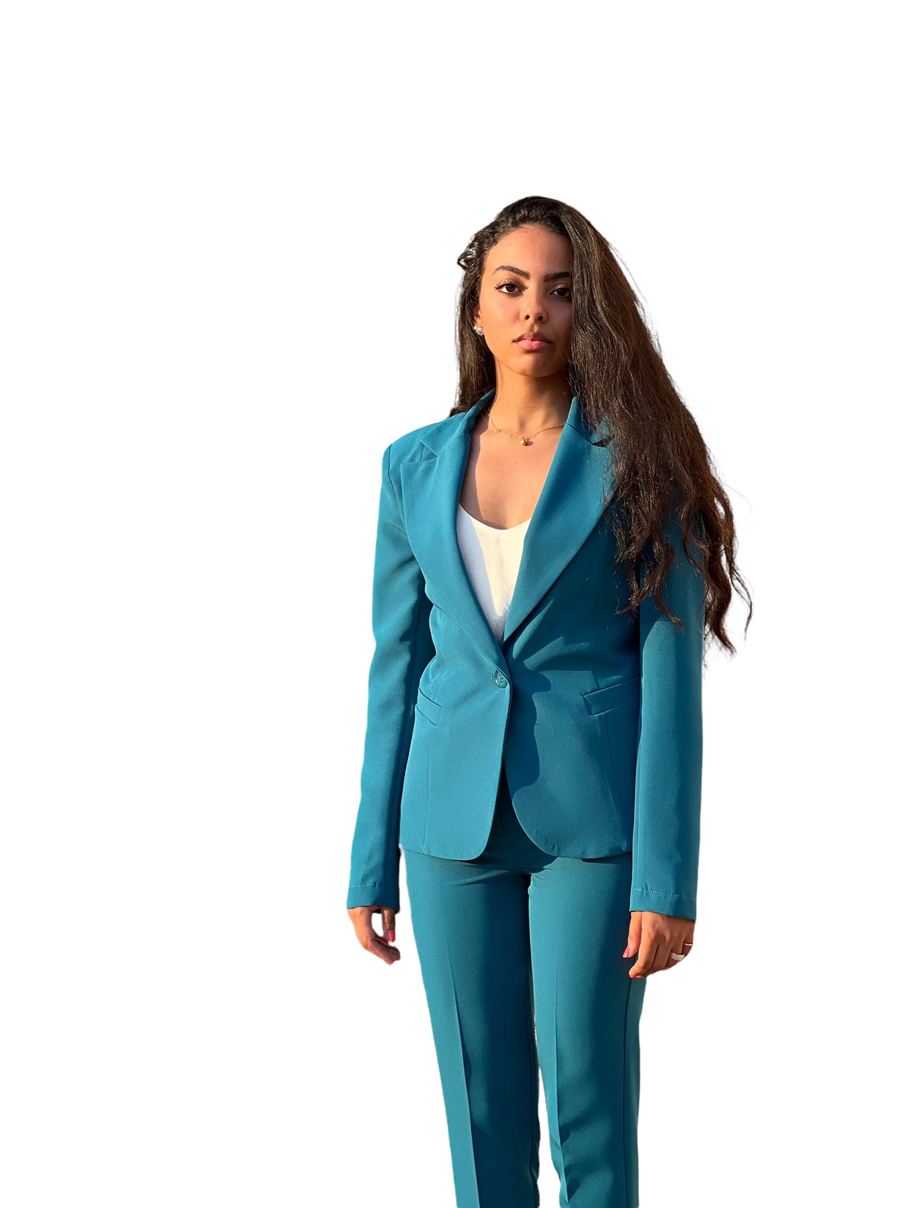 Maryley teal jacket