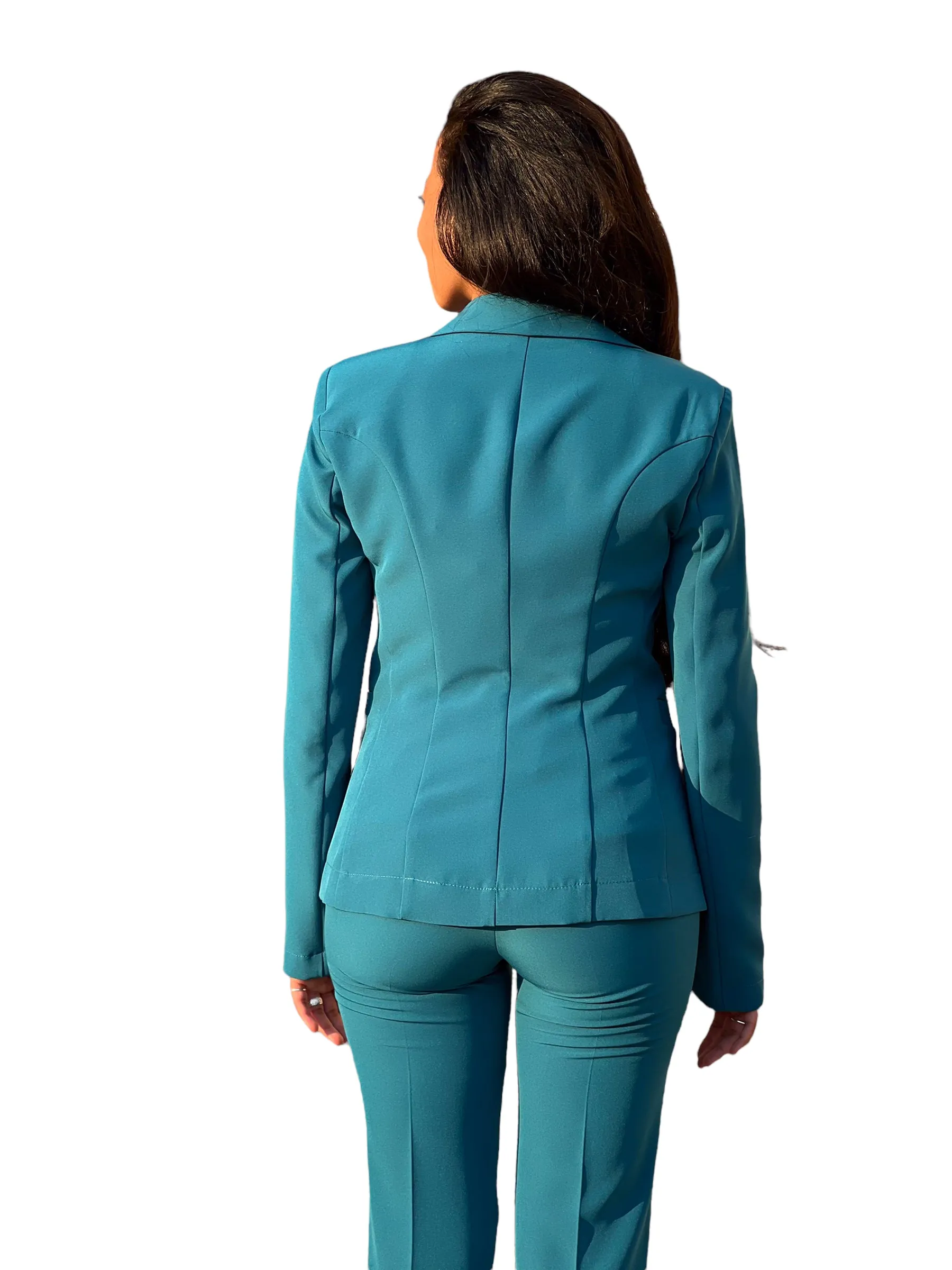 Maryley teal jacket