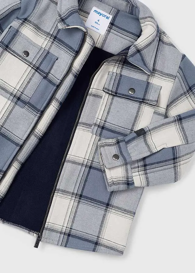 Mayoral 4462 051 - Cloud Check Jacket