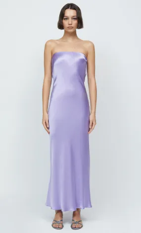 MOON DANCE STRAPLESS DRESS - LILAC