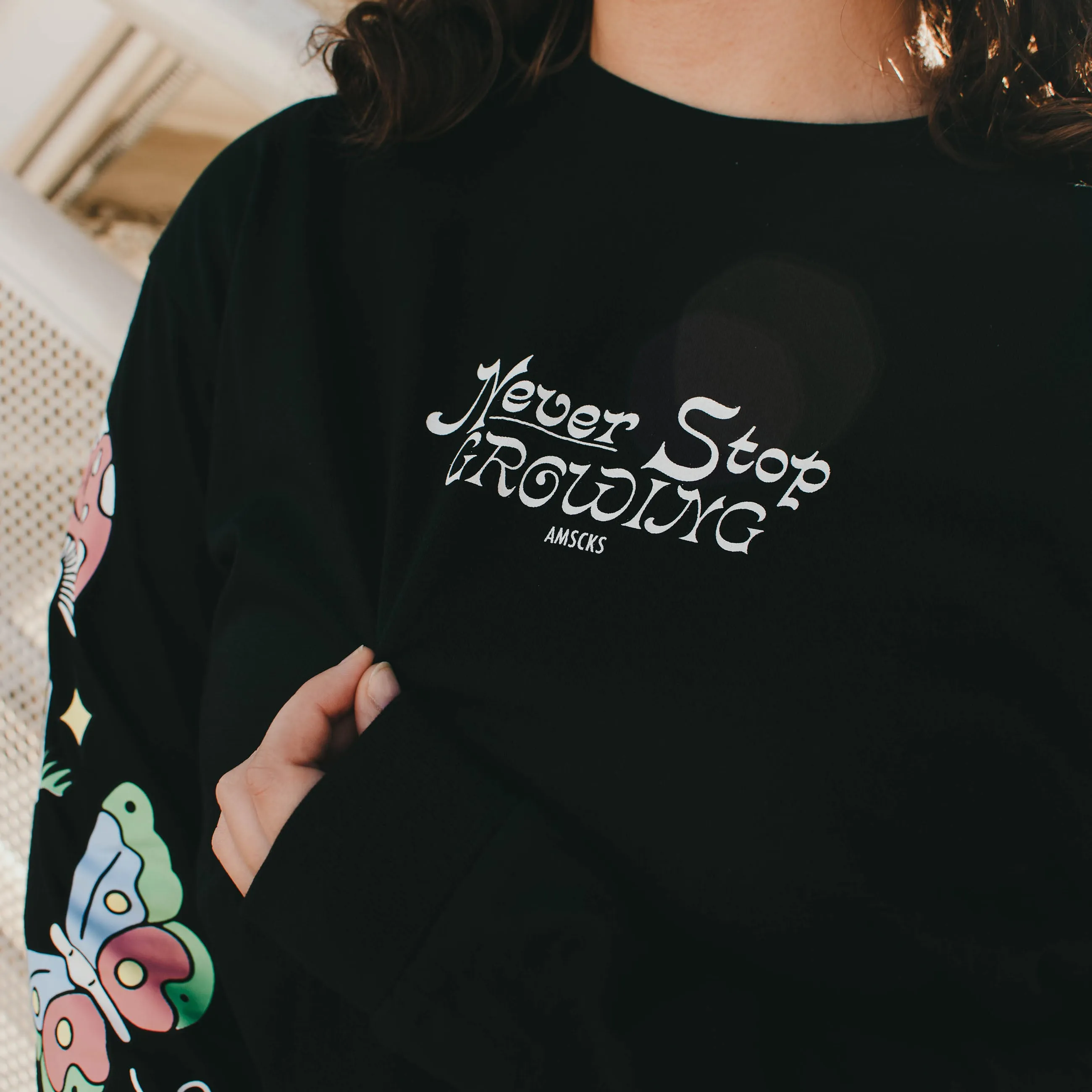 Never Stop Growing - Long Sleeve