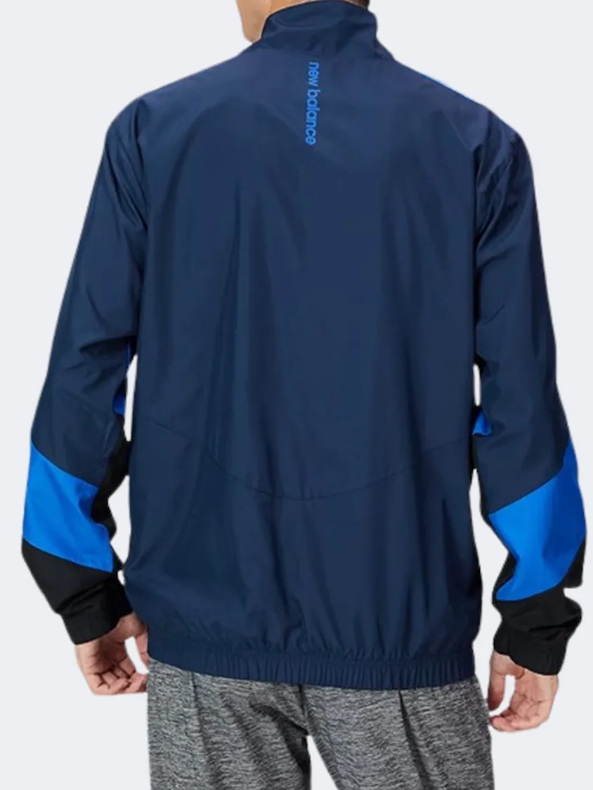 New Balance Tenacity Men Performanc Jacket Natural Indigo