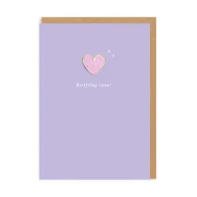 OD-EPC-4477 Birthday Love Enamel Birthday Card