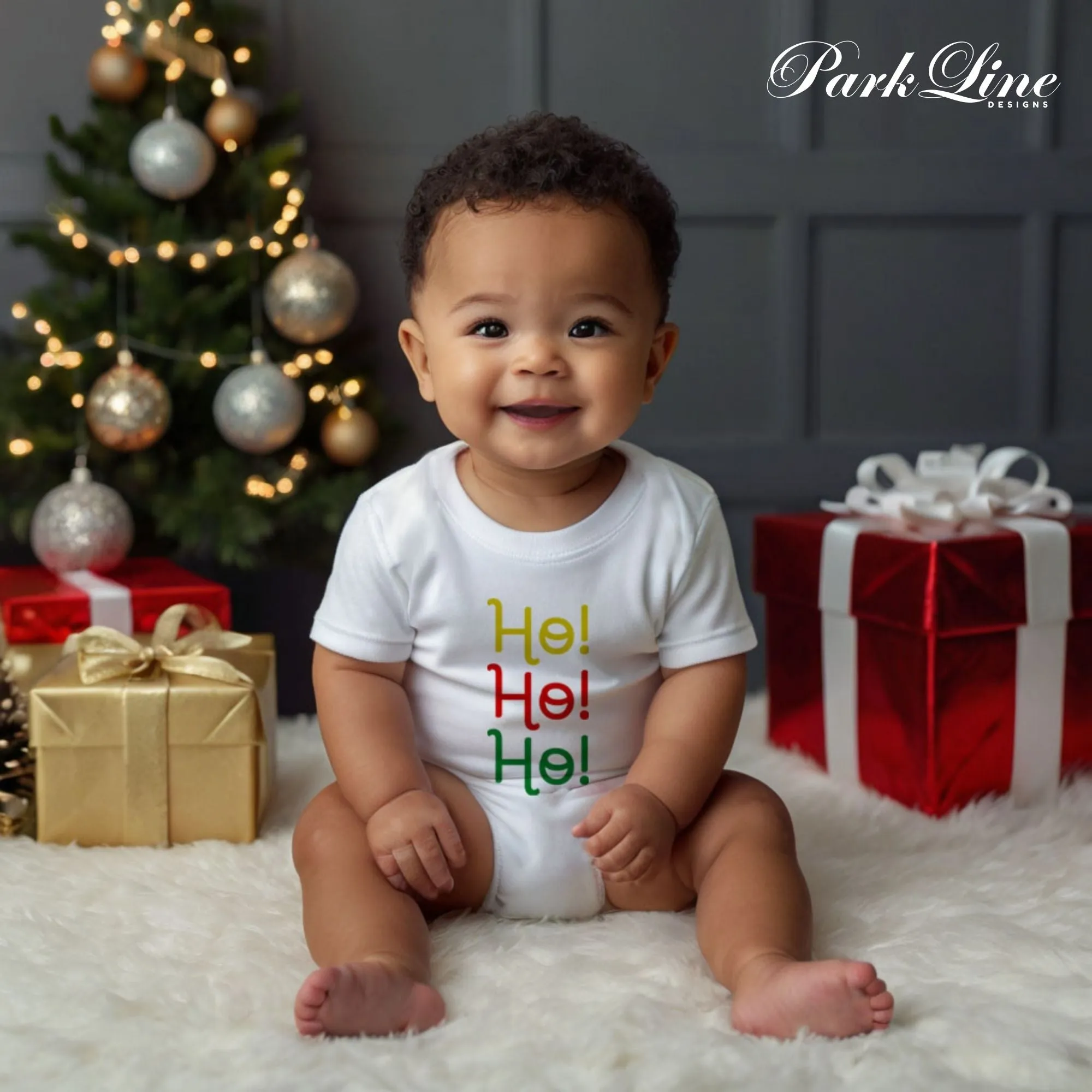 Personalized Baby Christmas Romper My First Christmas Outfit Personalized Baby Holiday Bodysuit Cute 1st Christmas Gift Christmas Toddler Romper