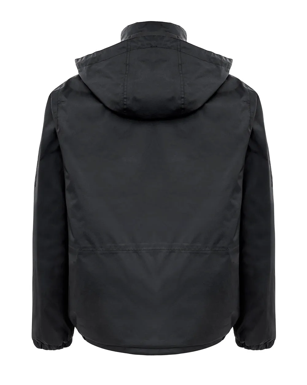 Pilot Jacket with Hood in Black