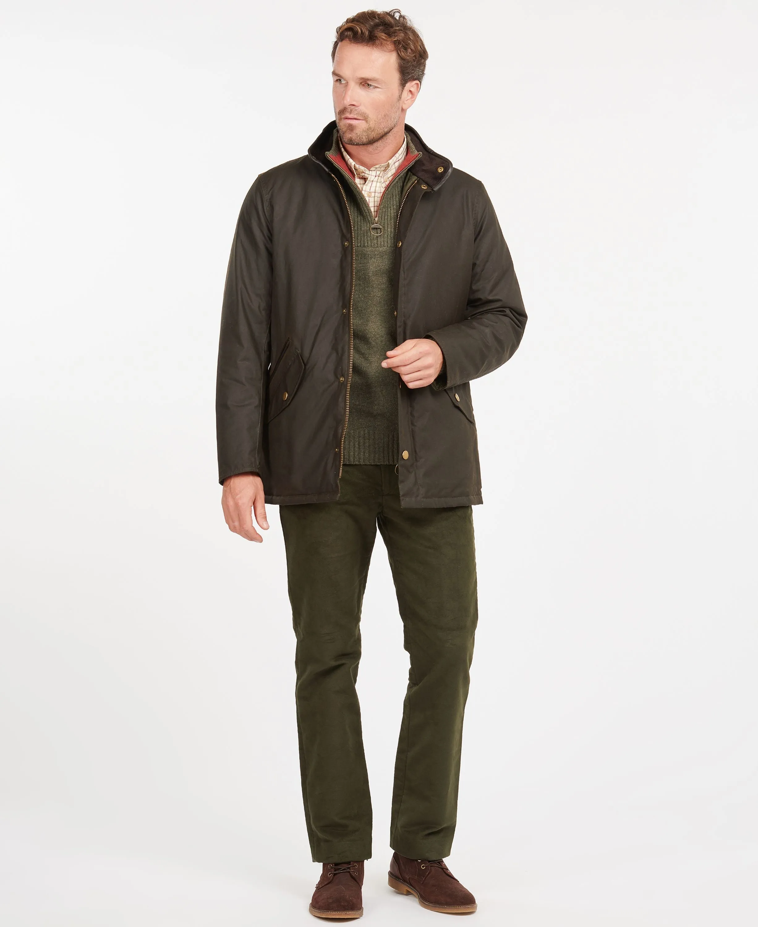 Prestbury Wax Jacket - Olive