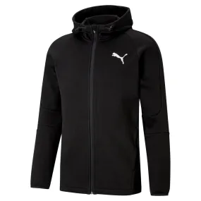 PUMA EVOSTRIPE FULL-ZIP MEN'S HOODIE BLACK