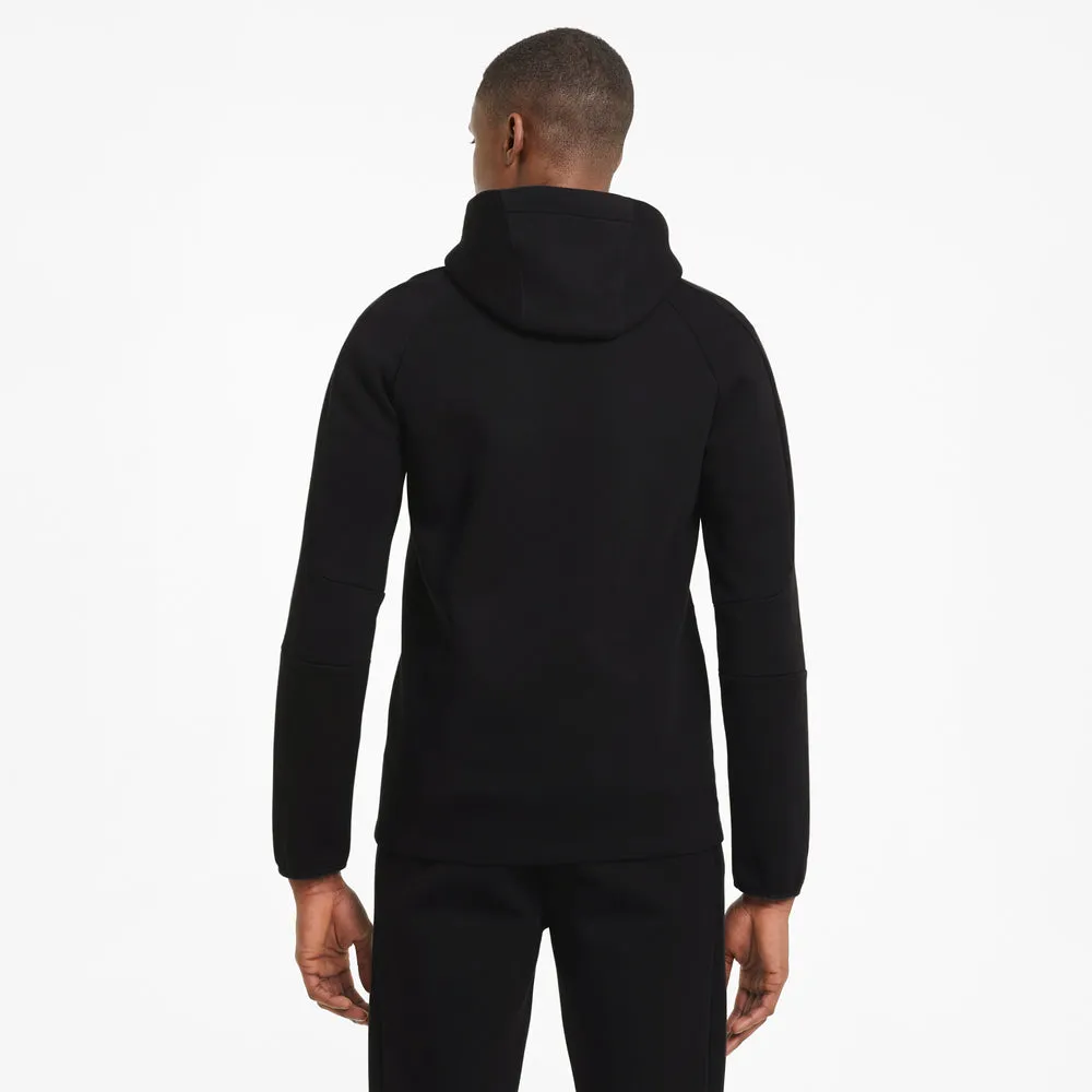 PUMA EVOSTRIPE FULL-ZIP MEN'S HOODIE BLACK