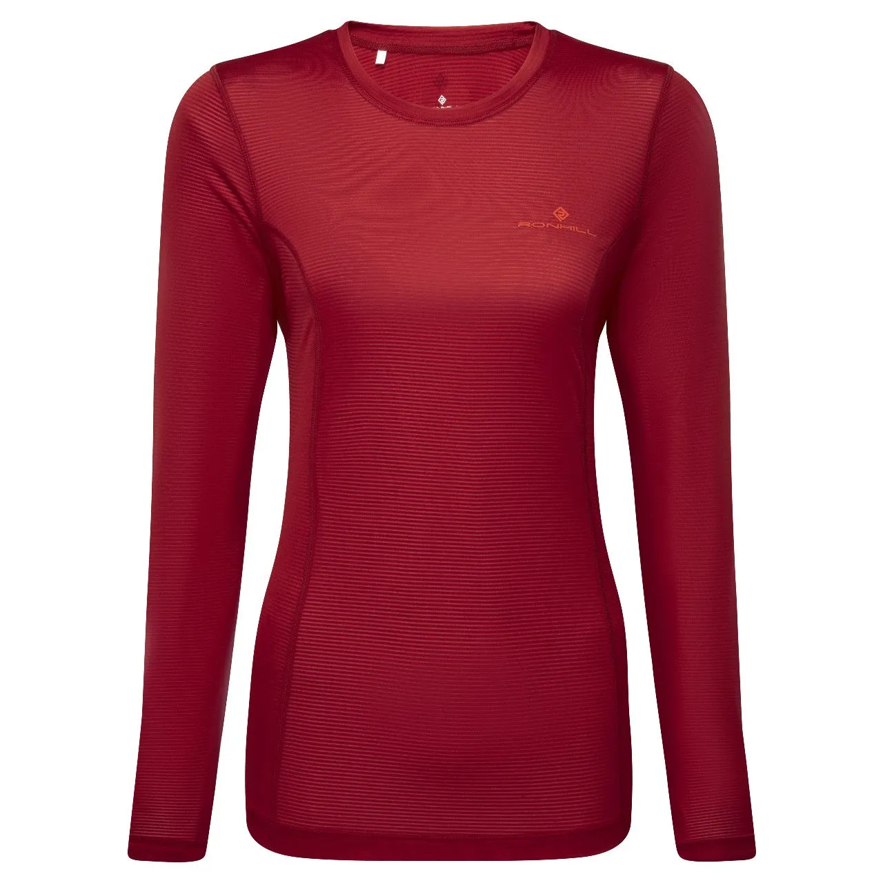 Ronhill Tech Long Sleeve Tee (Womens) -  Jam/Flame