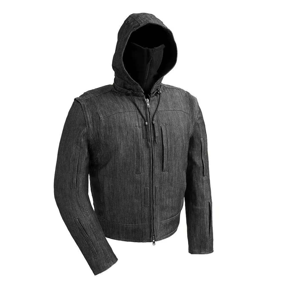 RYBAK Men's Denim Biker Club Jacket