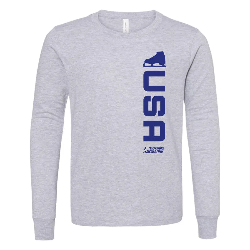 Skate USA, Youth Jersey Long Sleeve Tee