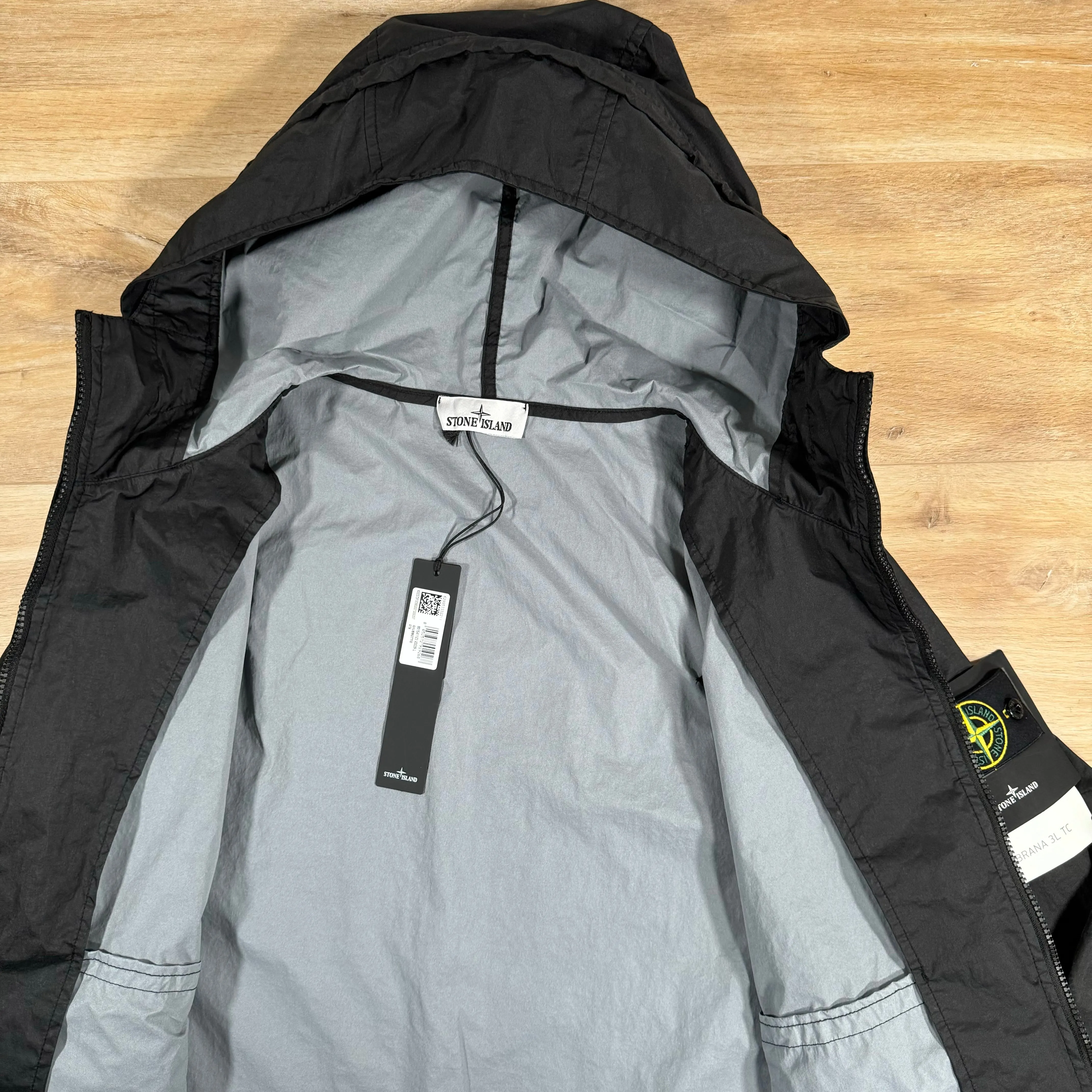 Stone Island Membrana 3L TC Jacket in Black