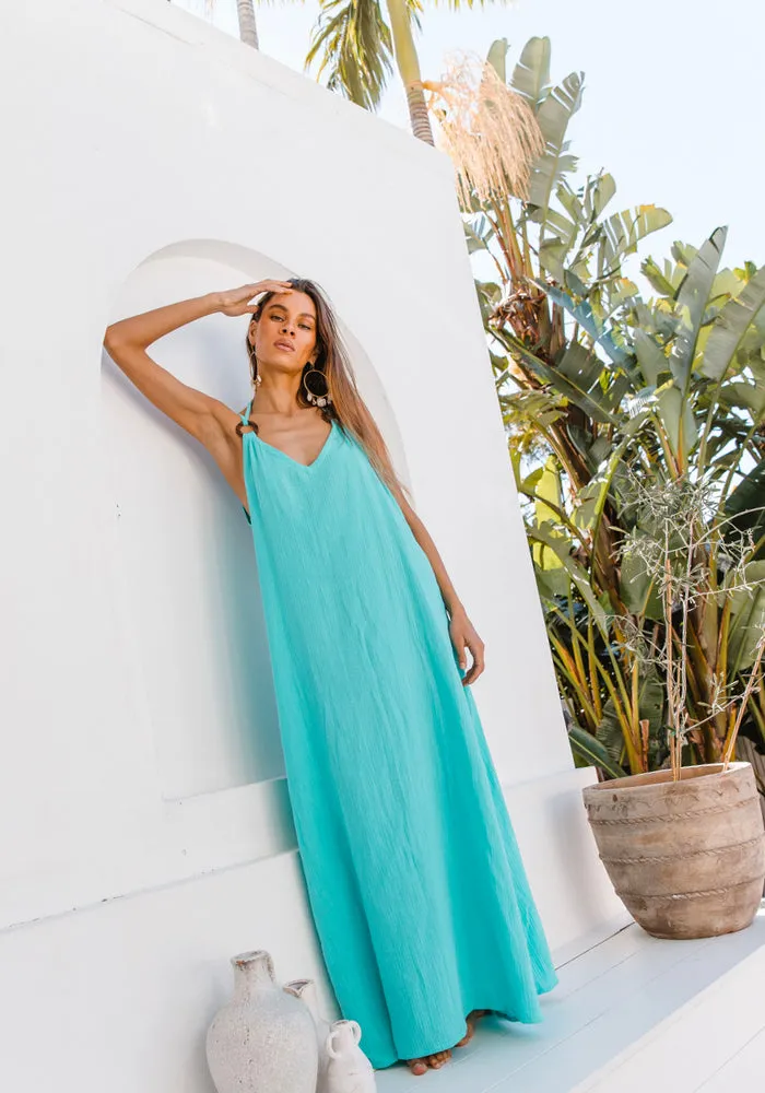 Sundrenched Maxi - Turquoise