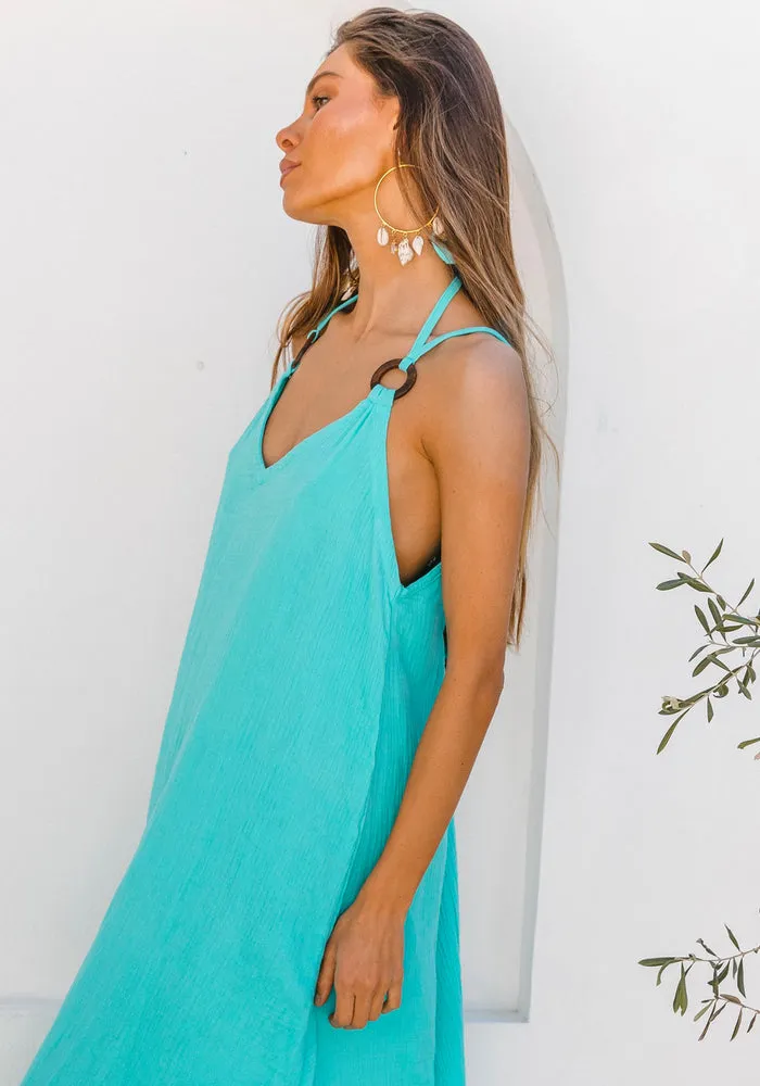 Sundrenched Maxi - Turquoise