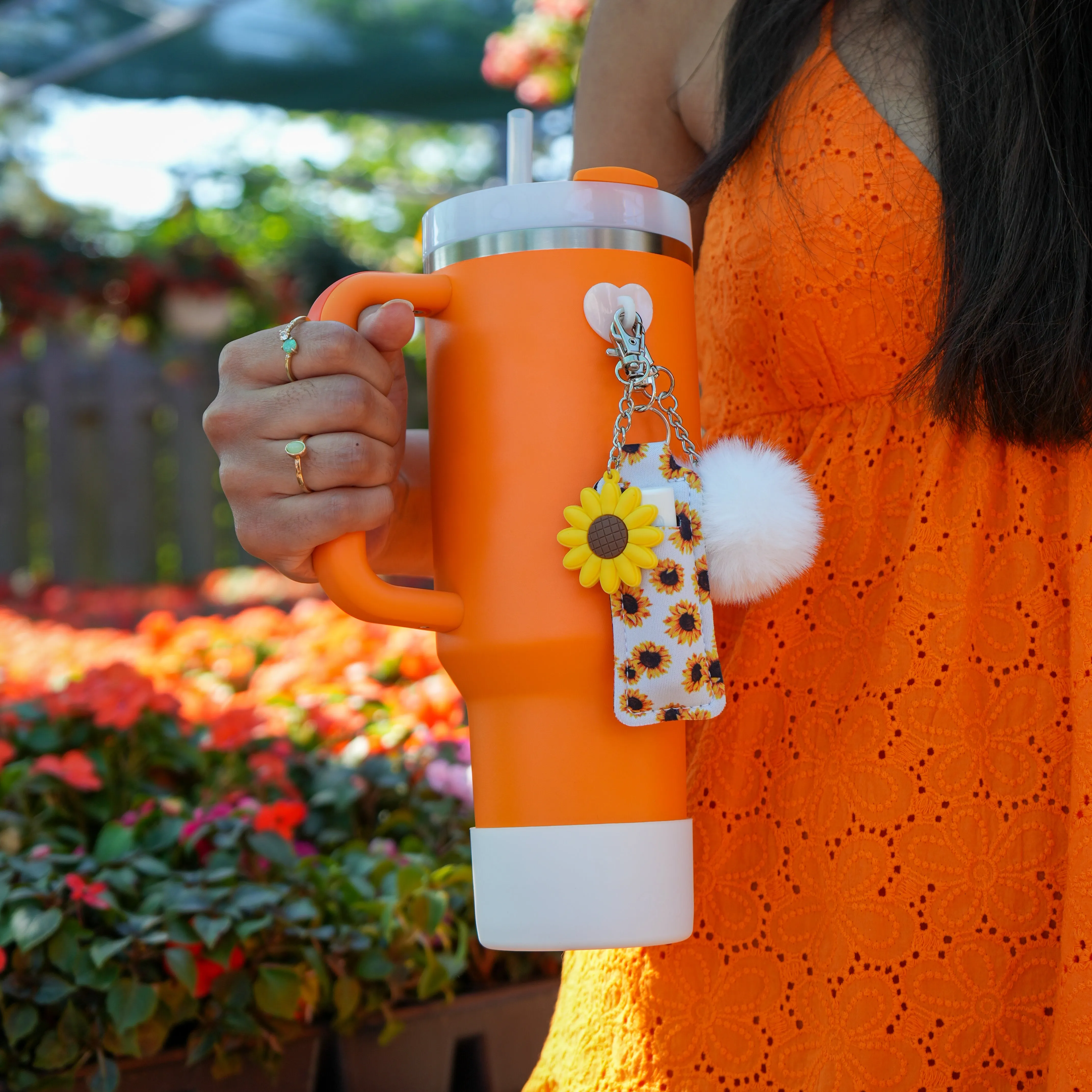 Sunflower Chapstick Holder