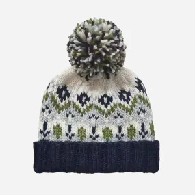 The Blueberry Hill - Fairisle Knit Hat, Navy | Baby & Kids Fall Winter Accessory