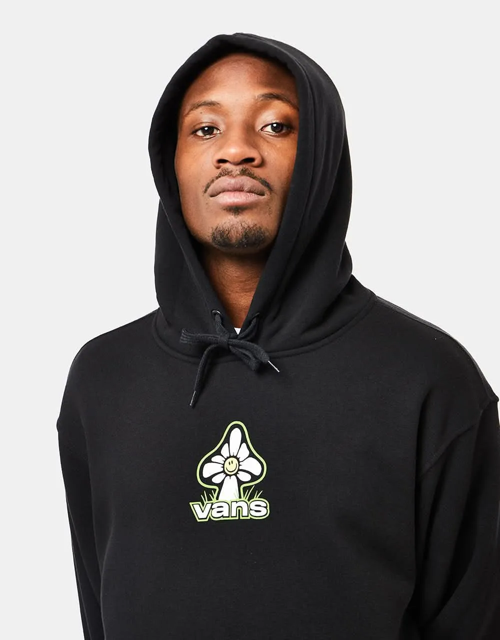 Vans Mushroom Pullover Hoodie - Black