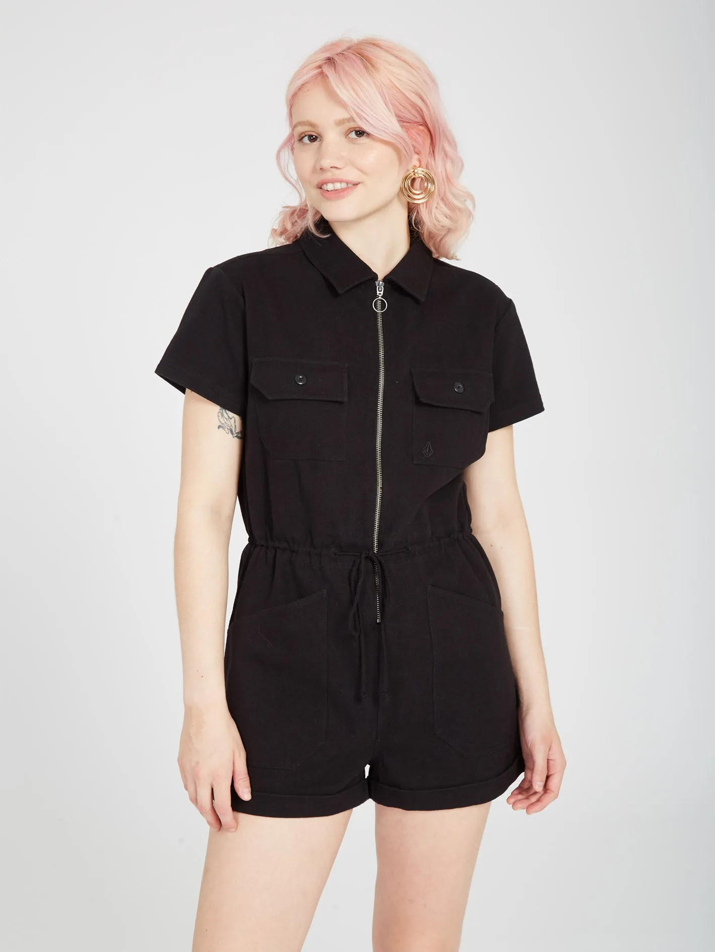 Wheelfrite Romper - BLACK